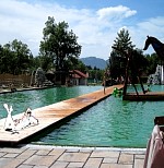 baden im naturbad